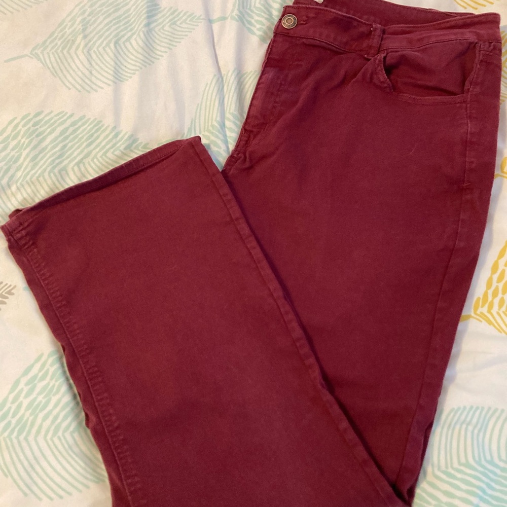Maurice’s M Jeans Women's Burgundy Jeans